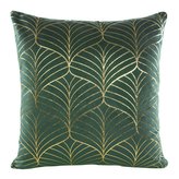 Polštář LINDA zelená 45x45 cm Mybesthome