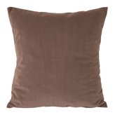Polštář RUBI VELVET kávová 45x45 cm Mybesthome