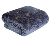 Deka z mikrovlákna SOLO modrá 150x200 cm Mybesthome