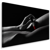 Płótno Red Lipstick