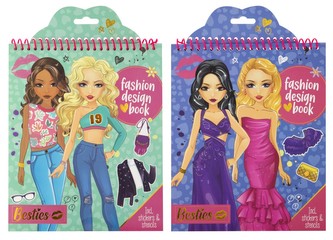 Návrhářská módní kniha Besties