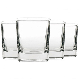 Skleničky Luigi Bormioli, Tumbl. Strauss whisky | 4 ks x 27 cl