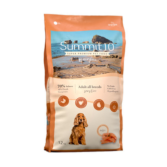 SUMMIT 10 Grain Free Adult Dog Losos s bramborem 12kg