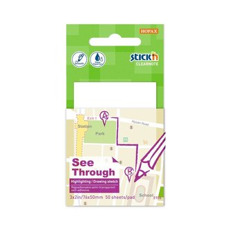 Notes samoprzylepny 51x76mm 50 kart.