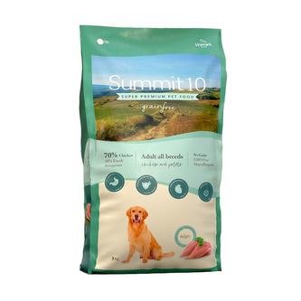 SUMMIT 10 Grain Free Adult Dog Kuře s bramborem 3kg