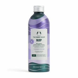 The Body Shop Sprchový gel na tělo a vlasy Sleep Relaxing Lavender & Vetiver (Hair & Body Wash) 200 ml woman