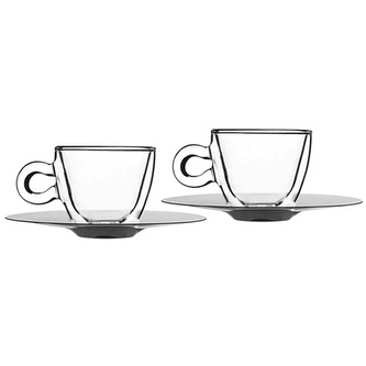 Skleničky Luigi Bormioli, Thermic Glass 2 espresso cups | 2 pcs in pack