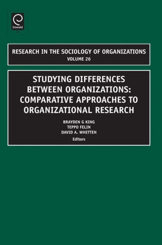 Studying Differences Between Organizations
