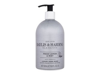 Baylis & Harding Elements Tekuté mýdlo Fresh Lemon & Mint 500 ml pro ženy