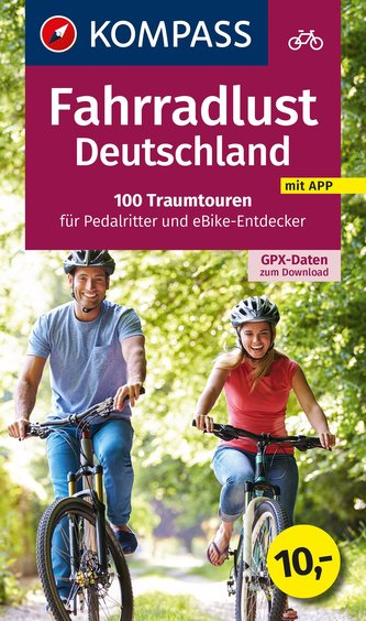 KOMPASS Fahrradlust Deutschland 100 Traumtouren