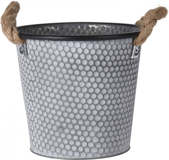 Kyblík s uchy 21,5x18,8 cm