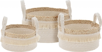 Bavlněný koš Zea sada 3 ks