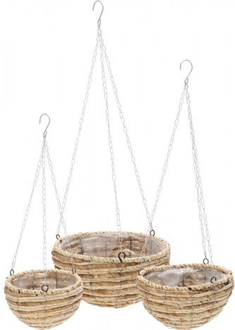 Koš na zavěšení Zea, sada 3 ks