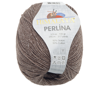 Příze HiMALAYA PERLINA - hnědá - 100g / 290 m