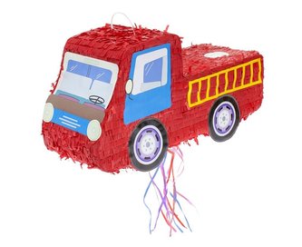 Piňata Hasičské auto 2020 47 x 17 X 25,5 cm