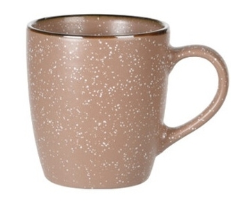 Hrnek Dots hnědý 200 ml