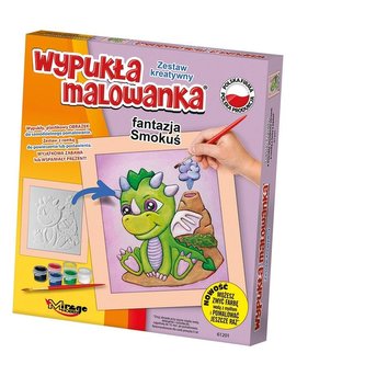 Wypukła malowanka Fantazja Smokuś Wypukła malowanka Fantazja Smokuś