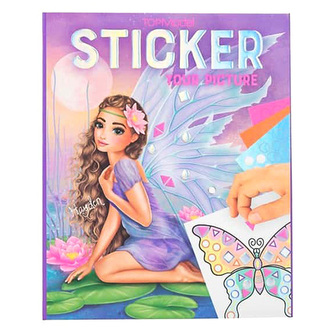 Kreativní sada Top Model, V deskách, se samolepkami