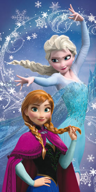 Dětská osuška - Ledové království magic