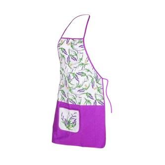 BANQUET Zástěra kuchňská s kapsou LAVENDER 50 x 76 cm