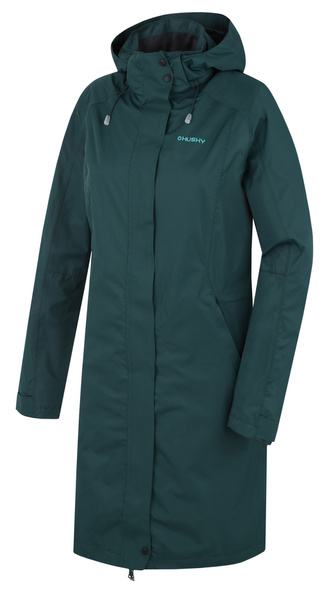 Dámský hardshell kabát Nut L dk. green - M