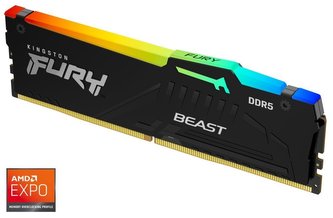 KINGSTON FURY Beast Black RGB EXPO 32GB DDR5 6000MHz CL36 / DIMM
