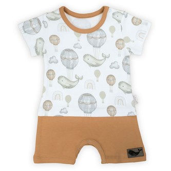 Kojenecký letní bavlněný overal Nicol Miki - velikost 62 (3-6m)