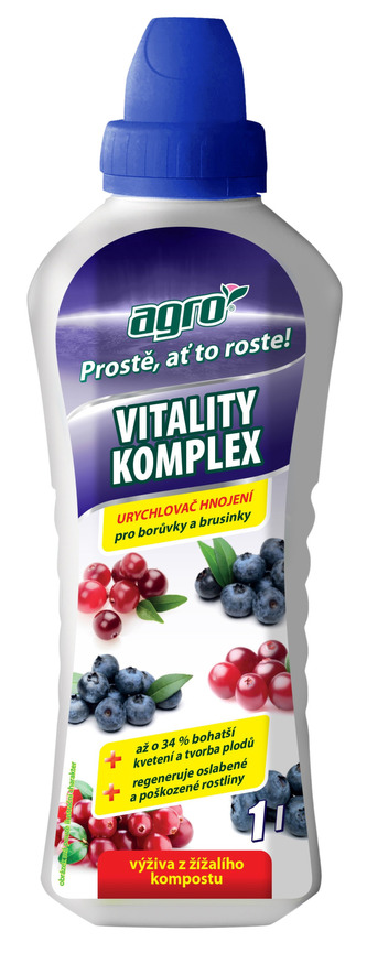 Vitality Komplex borůvka a brusinka 1 l