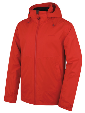 Pánská hardshell bunda Nelory M red - XXL
