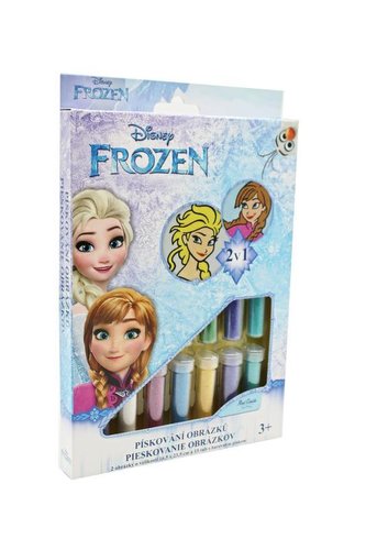 Pískování obrázků 2v1 - Ledové království