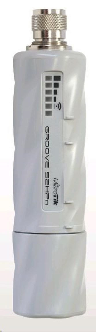 MikroTik RouterBOARD GrooveA 52, 600MHz CPU, 128MB RAM, 1x LAN, integr. 2.4/5GHz Wi-Fi, 802.11b/g/a/n, vč. L4 licence