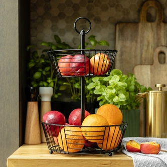 Košík | DUNCAN | dvoupatrový | 27x41 cm | ALL 970096