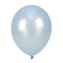 Balony metalizowane błękitne 25cm 100szt