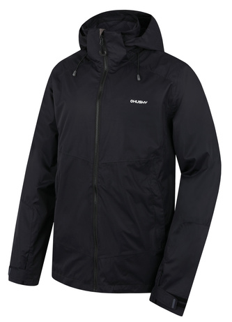 Pánská hardshell bunda Nelory M black - XXL