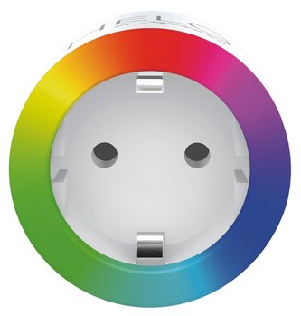 STRONG chytrá Wi-Fi napájecí EU zásuvka Helo-PLIGHT-EU/ tlačítka ON/OFF/ kompatibilní s Google a Alexa/ bílá