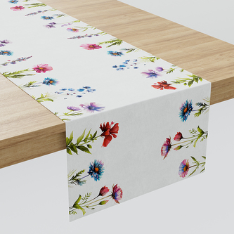 Ubrus - běhoun na stůl KWIATY 38x160 cm Mybesthome