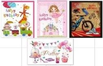 Karnet okolicznościowy MIX (12szt)