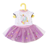 Dolly Moda Tričko s tutu sukýnkou, 43cm