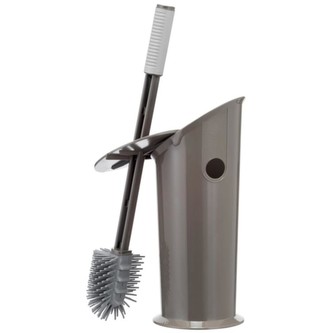 BAMA Štětka na WC, gumová, barva hnědá