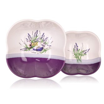 BANQUET Sada misek LAVENDER 11,5 a 18 cm, 2 ks, OK