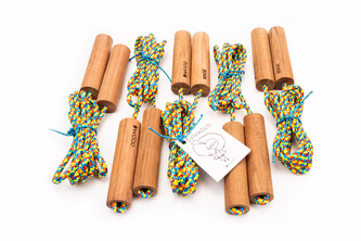 DWOOD Švihadla pro děti v pytlíku 5 ks délka 2,5 m