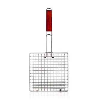 HAPPY GREEN Rošt grilovací hranatý BBQ 22 x 22 cm