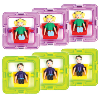 MAGFORMERS Figurky 3+3 (6)