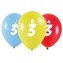 Balony z nadrukiem 3 28cm 3szt