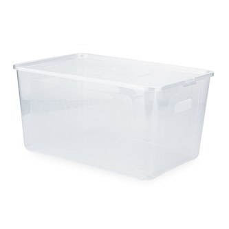 Box úložný MULTIBOX průhmaty 39x26x20,5cm 17L čirý