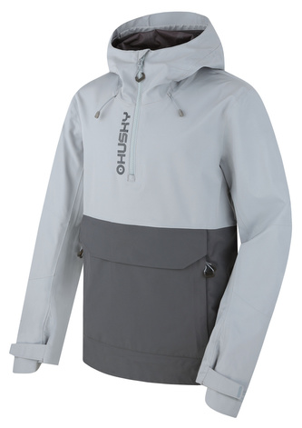Pánská outdoor bunda Nabbi M lt. grey/dk. grey - L