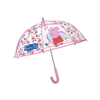 Dívčí deštník Perletti Peppa Pig transparent