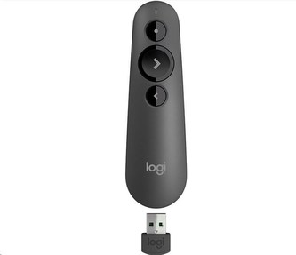 Logitech Wireless Presenter R500s Graphite, bezdrátový prezentér