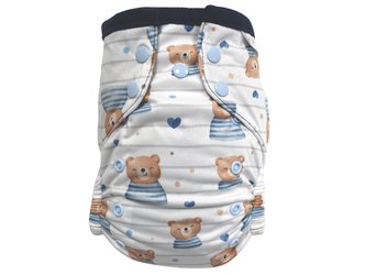 Kapsová plenka (M), bez křidélek - Medvěd námořník PAT