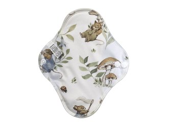 BIO Denní vložka (PUL) - Myší rodinka & přírodní bambusovo-biobavlněné froté